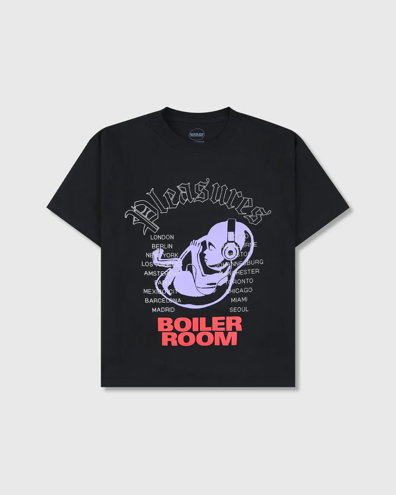 Pleasures Headphone T-Shirt Black