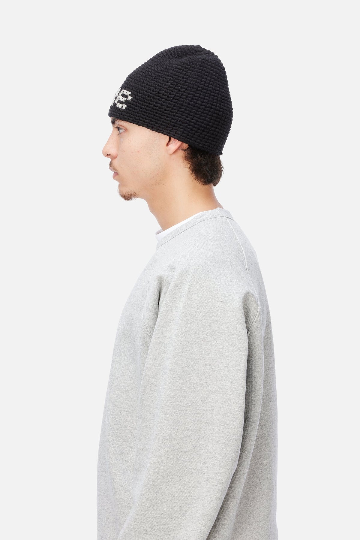 Dime Crochet Skully Black