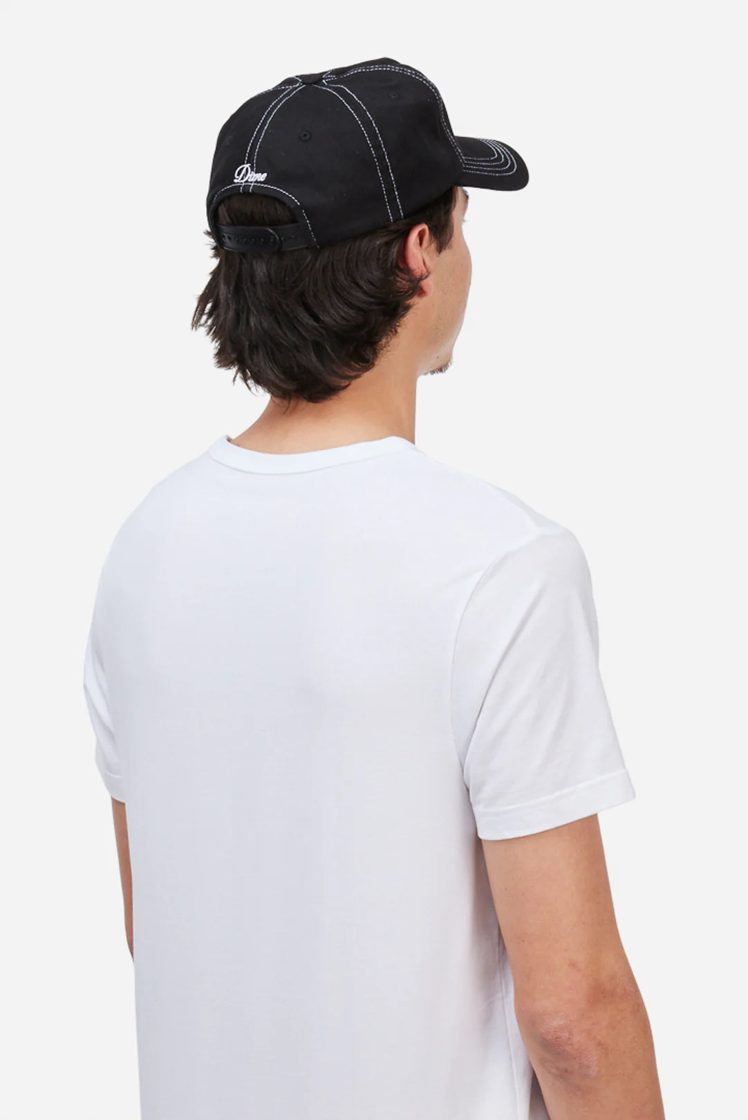 Dime Cursive Denim Worker Cap Black Washed