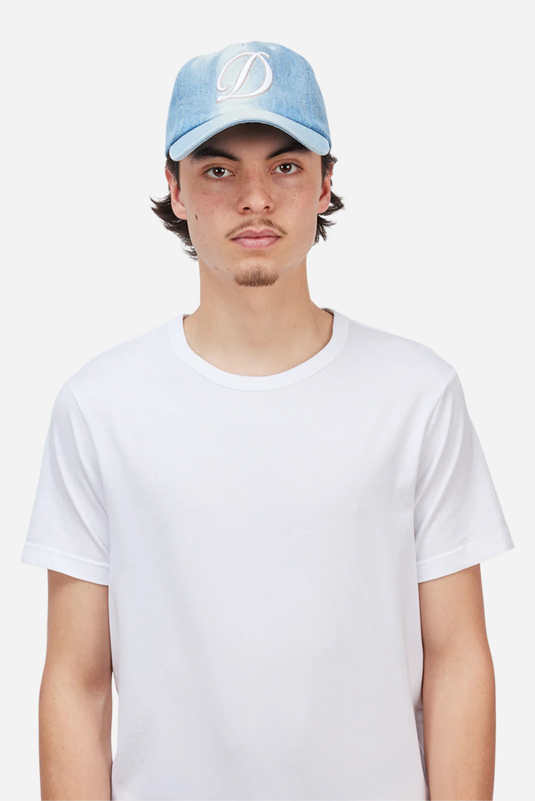 Dime Cursive Denim Worker Cap Blue Washed