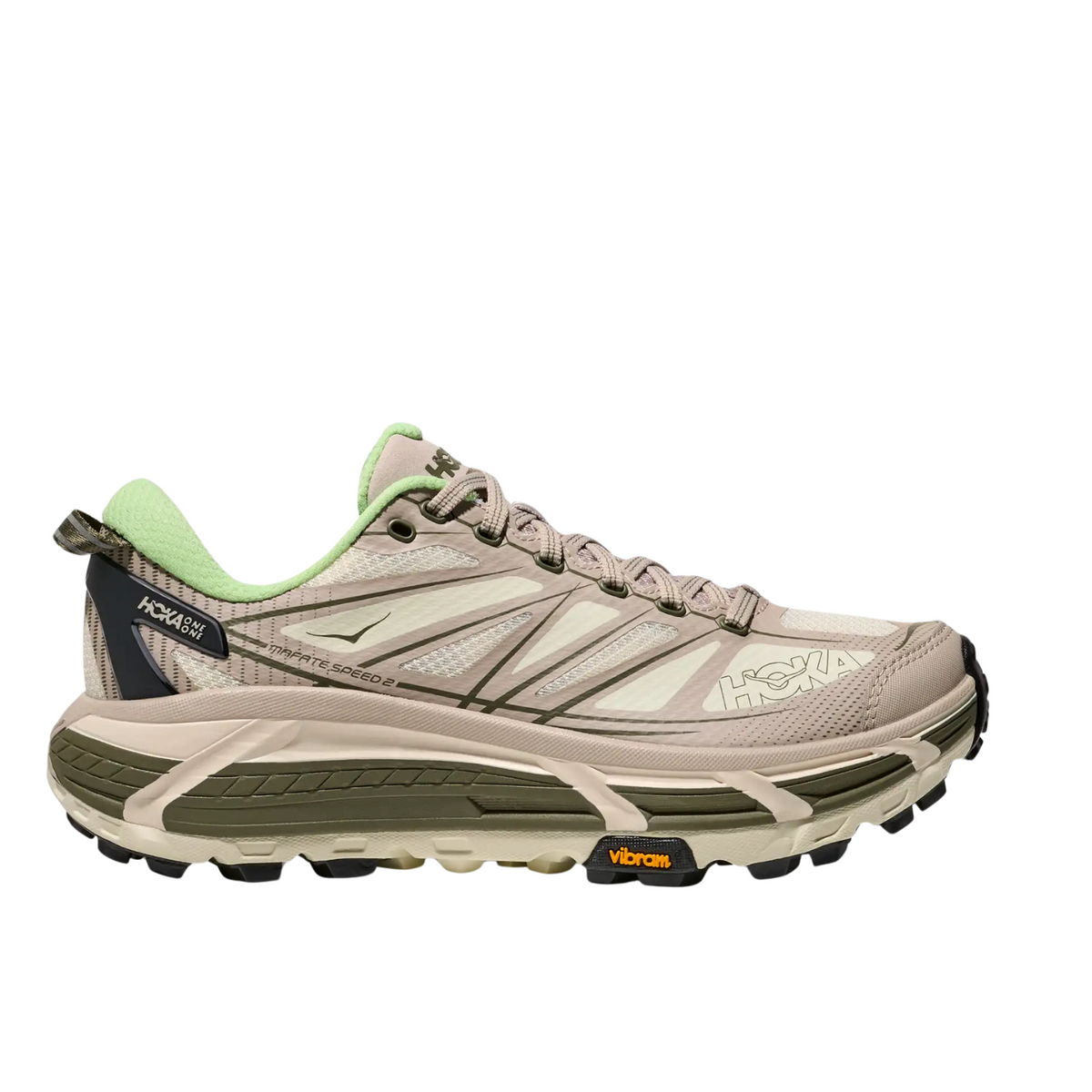 Hoka Mafate Speed 2 - Putty/Eucalyptus