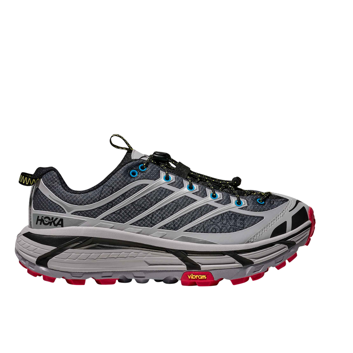 Hoka Mafate Three2 Wordmark Ash Grey/Outer Orbit 