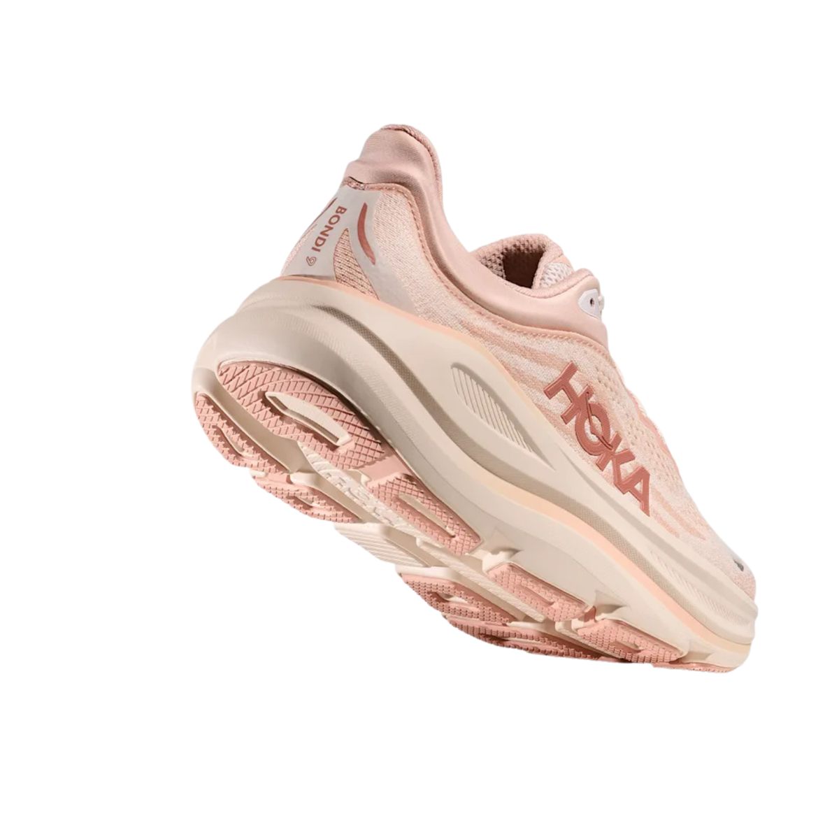 Hoka W Bondi 9 Rose Latte/Rose Cream