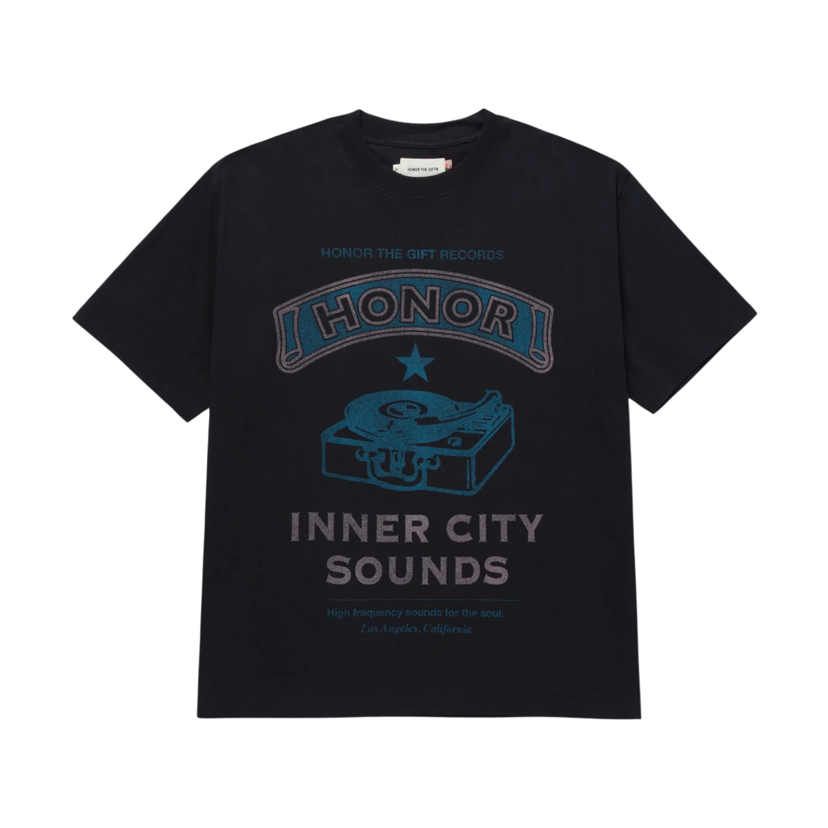 Honor the Gift Honor Records Tee Black 