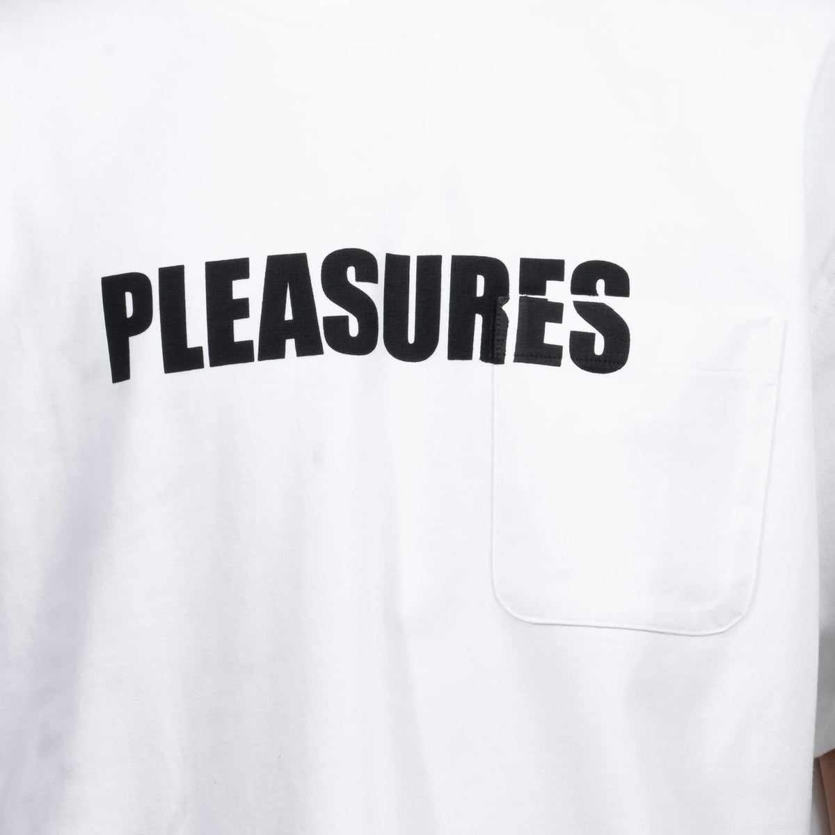 Pleasures Impact Pocket Heavyweight Shirt White