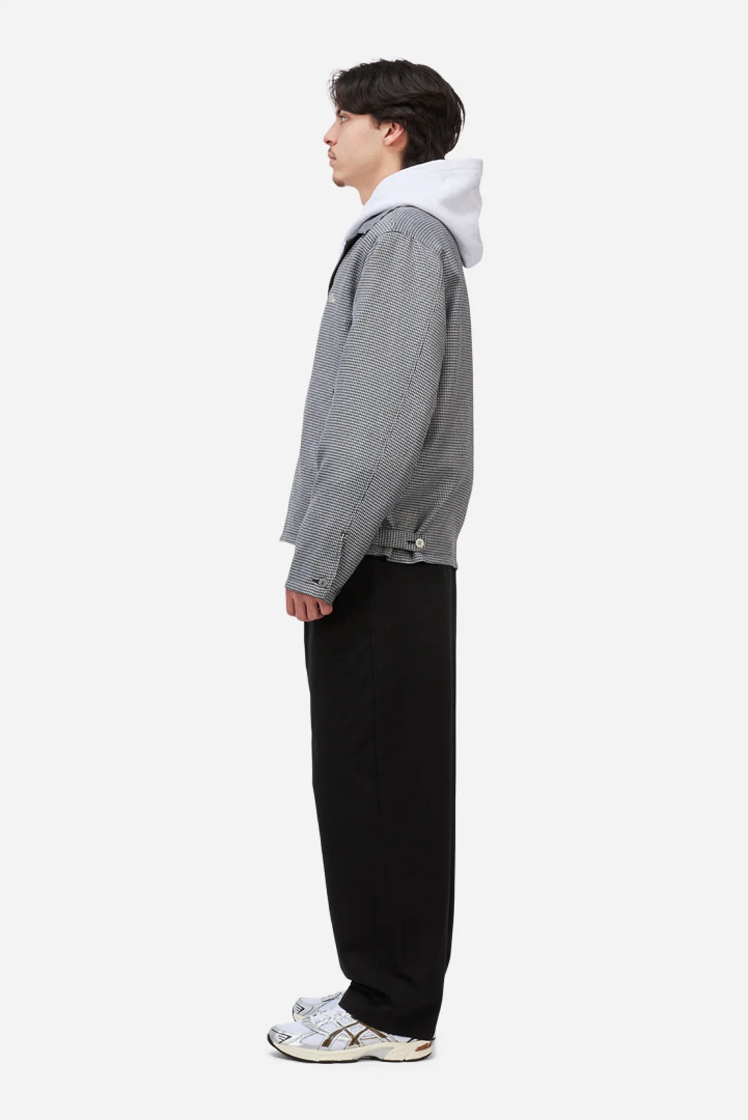 Dime Houndstooth Jacket Gray