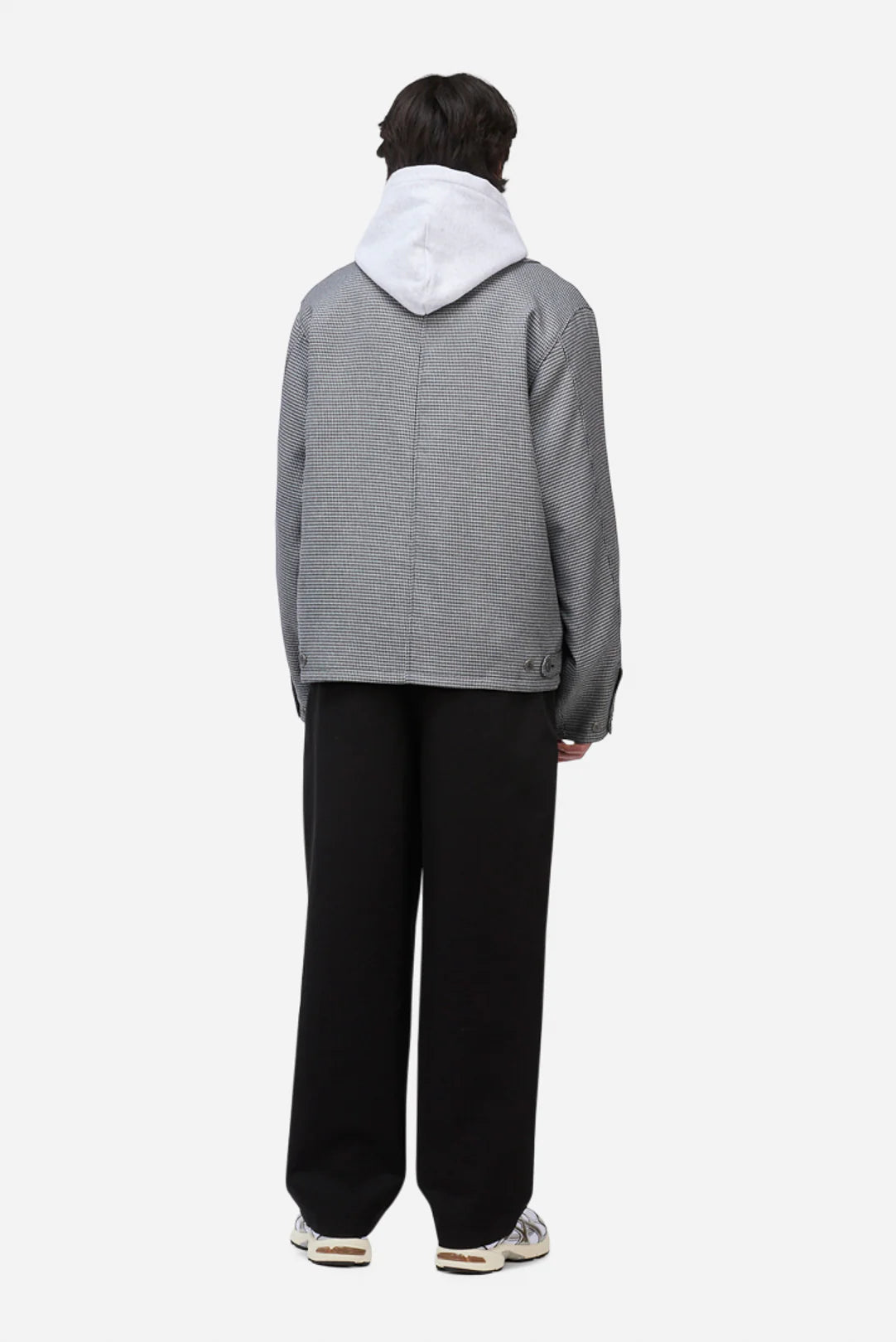 Dime Houndstooth Jacket Gray