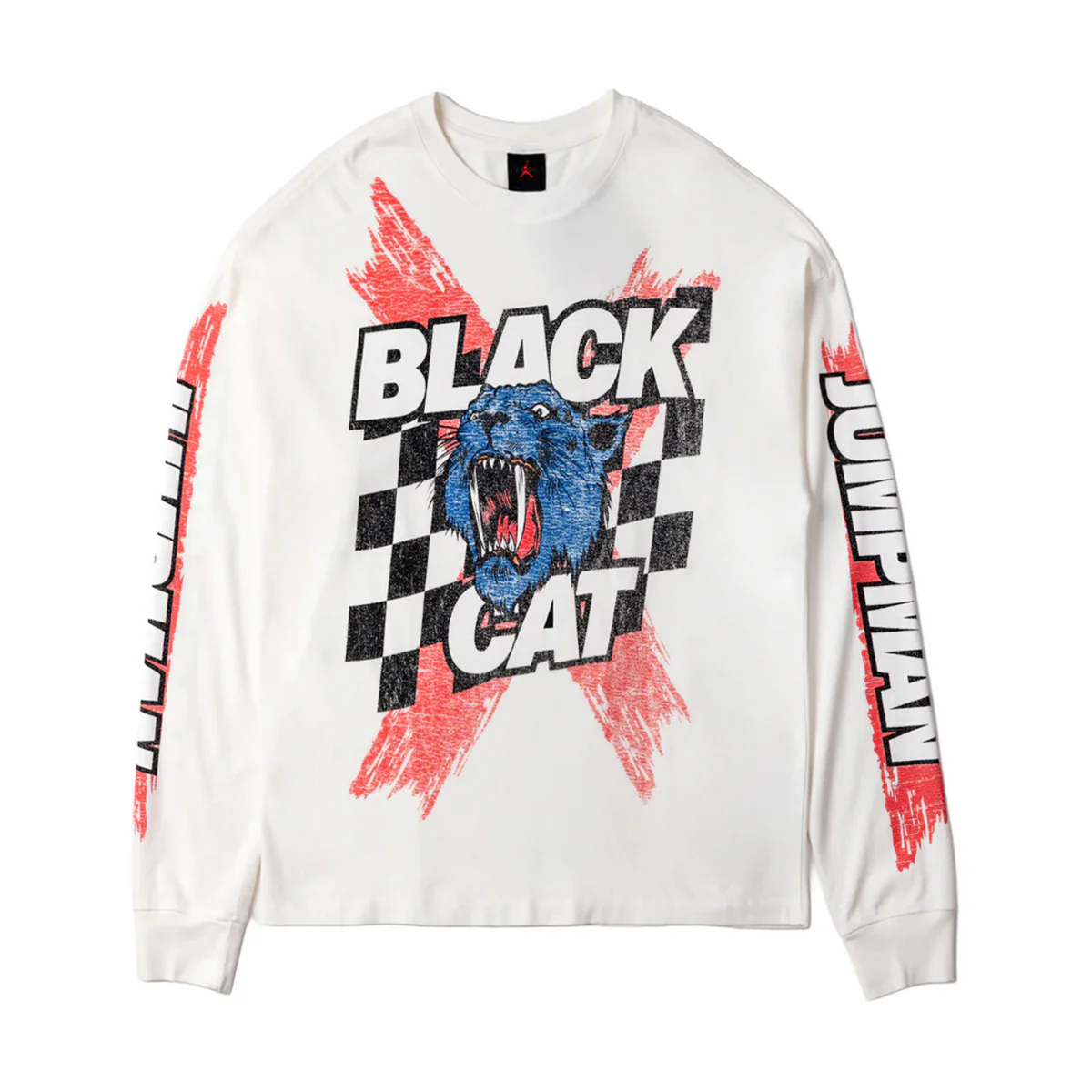 Jordan Black Cat LS Tee Ivory IO9586-160