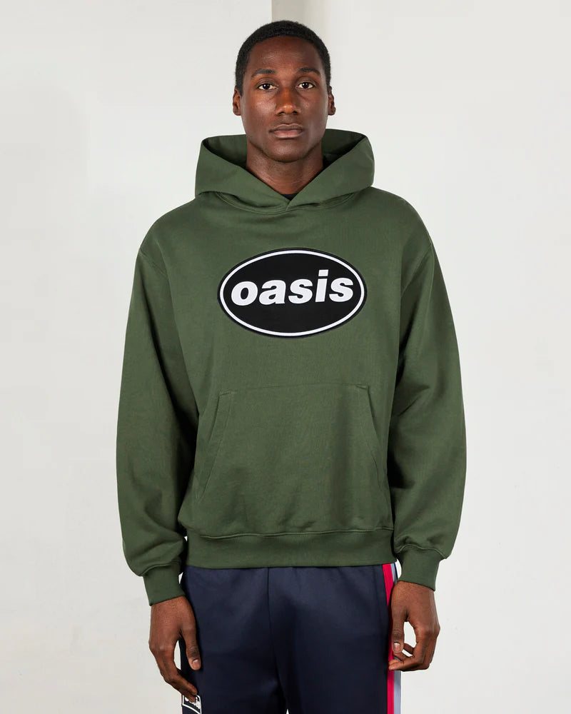 Pleasures Knebworth Hoodie Olive