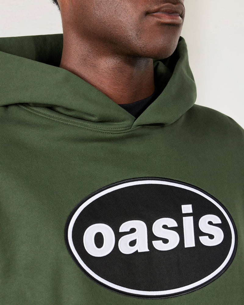 Pleasures Knebworth Hoodie Olive