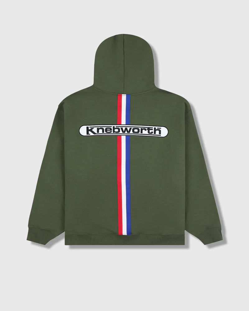 Pleasures Knebworth Hoodie Olive