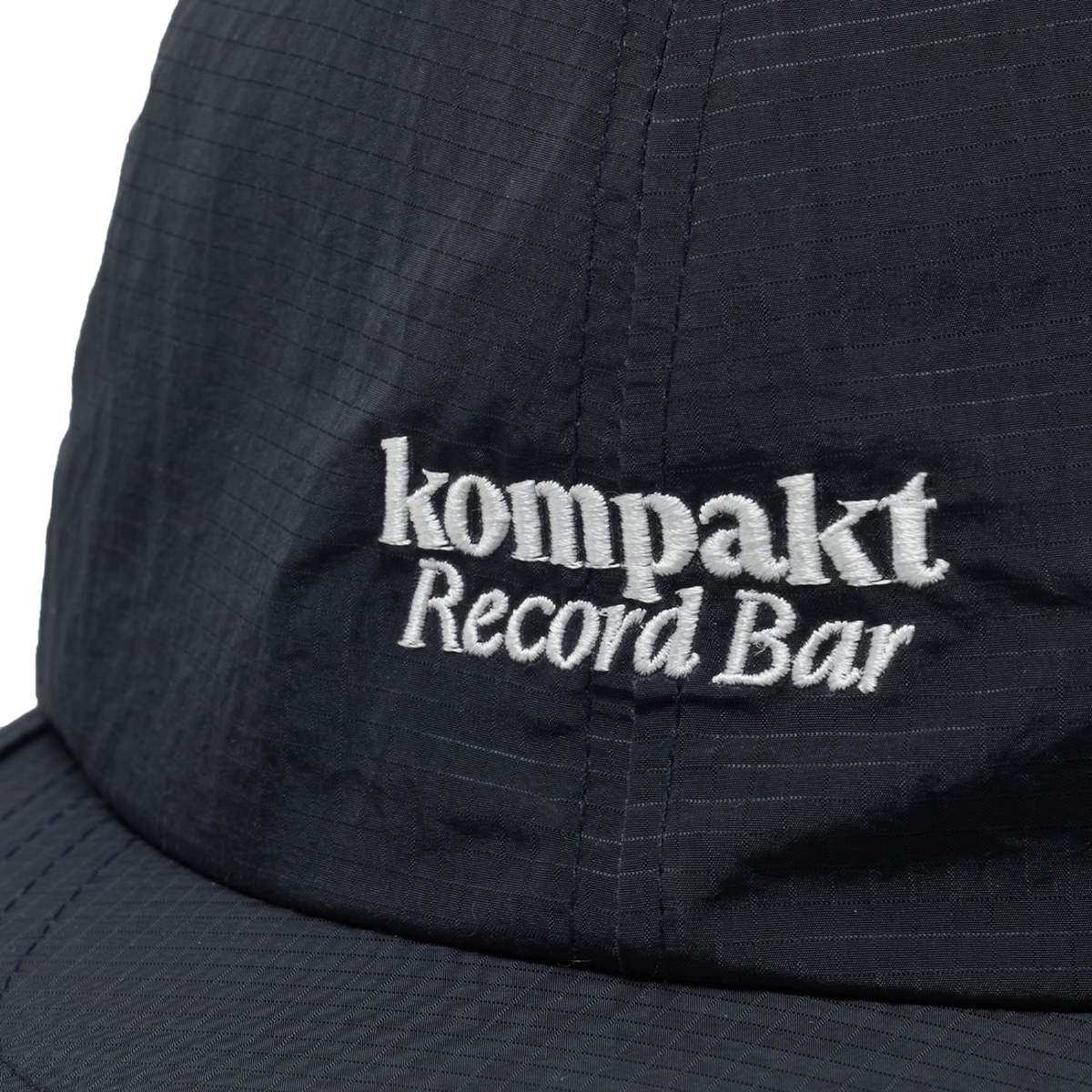 Kompakt Record Bar KRB Basic Logo Hat 6P Nylon Black 