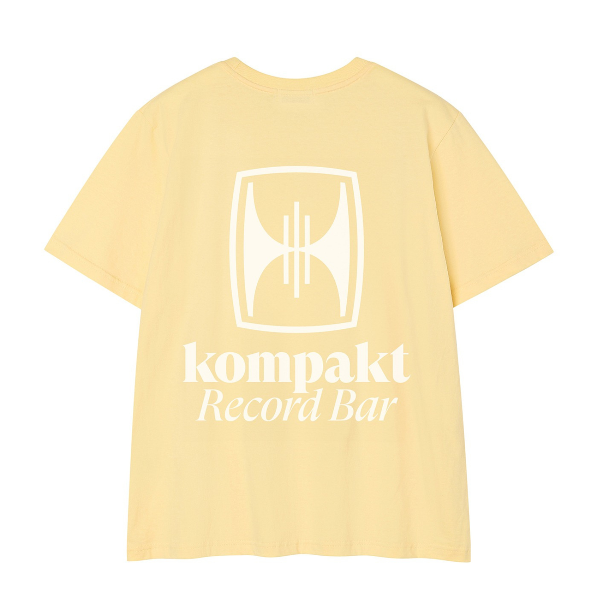 Kompakt Record Bar KRB Big Logo T-Shirt Banana