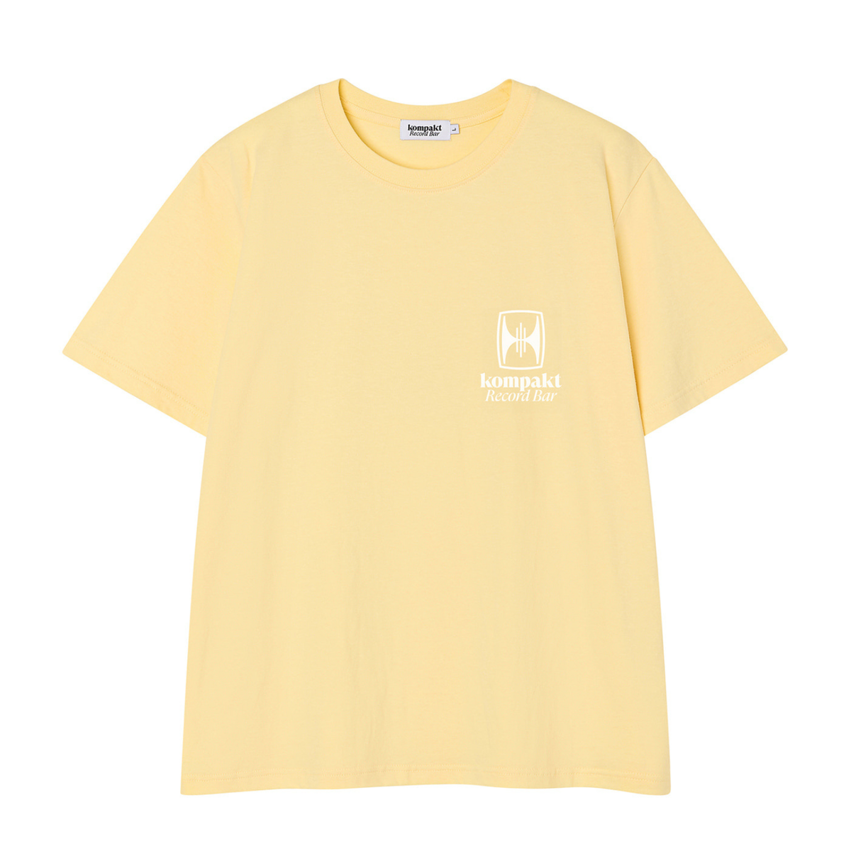 Kompakt Record Bar KRB Big Logo T-Shirt Banana