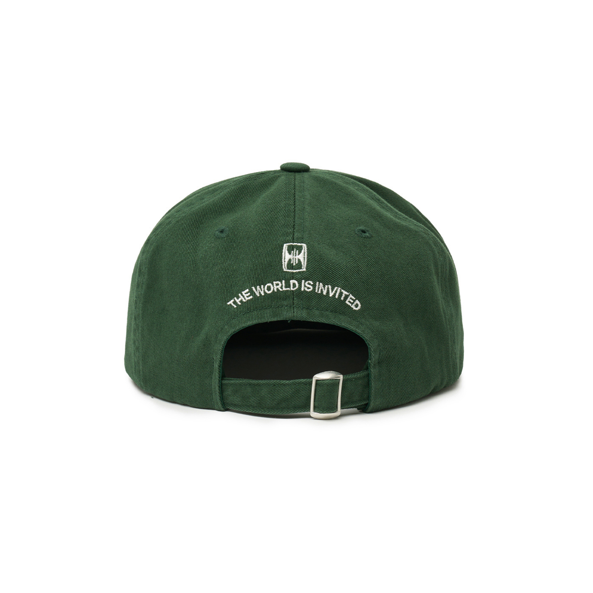 Kompakt Record Bar Oval Logo Embroidery Hat Green
