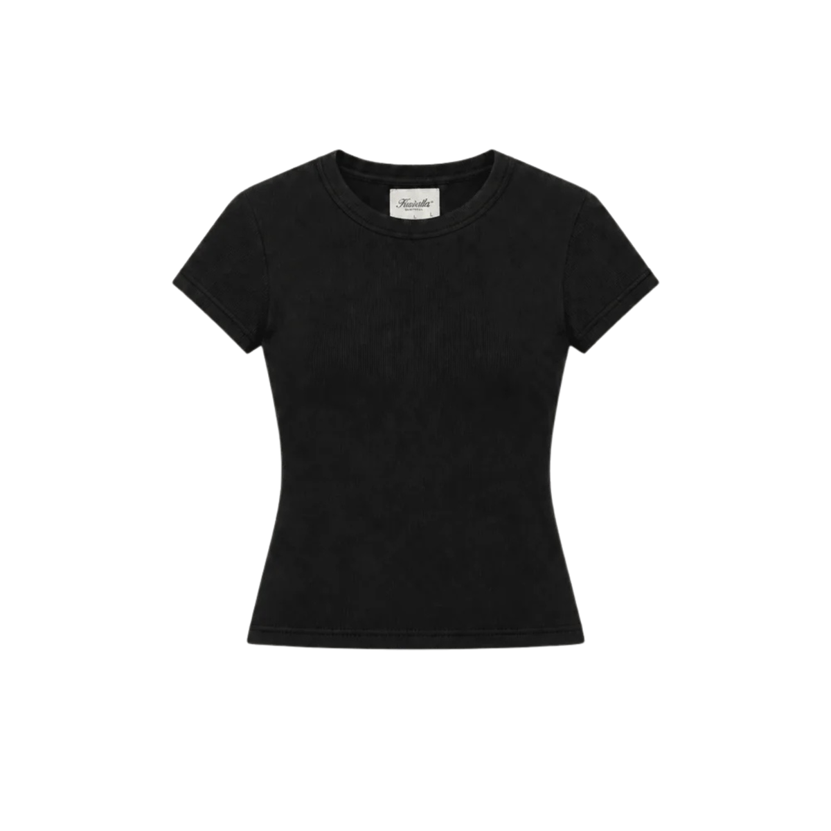 Kuwalla Tee W Plush Rib Tee True Black
