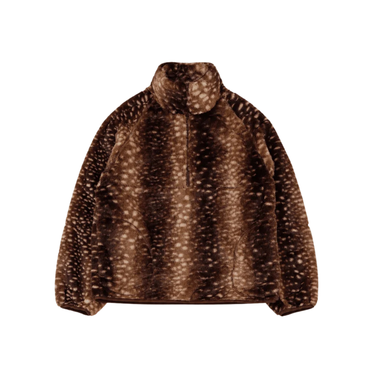 Kuwalla Tee W Tachette Faux Fur Zipup Bambi Brown