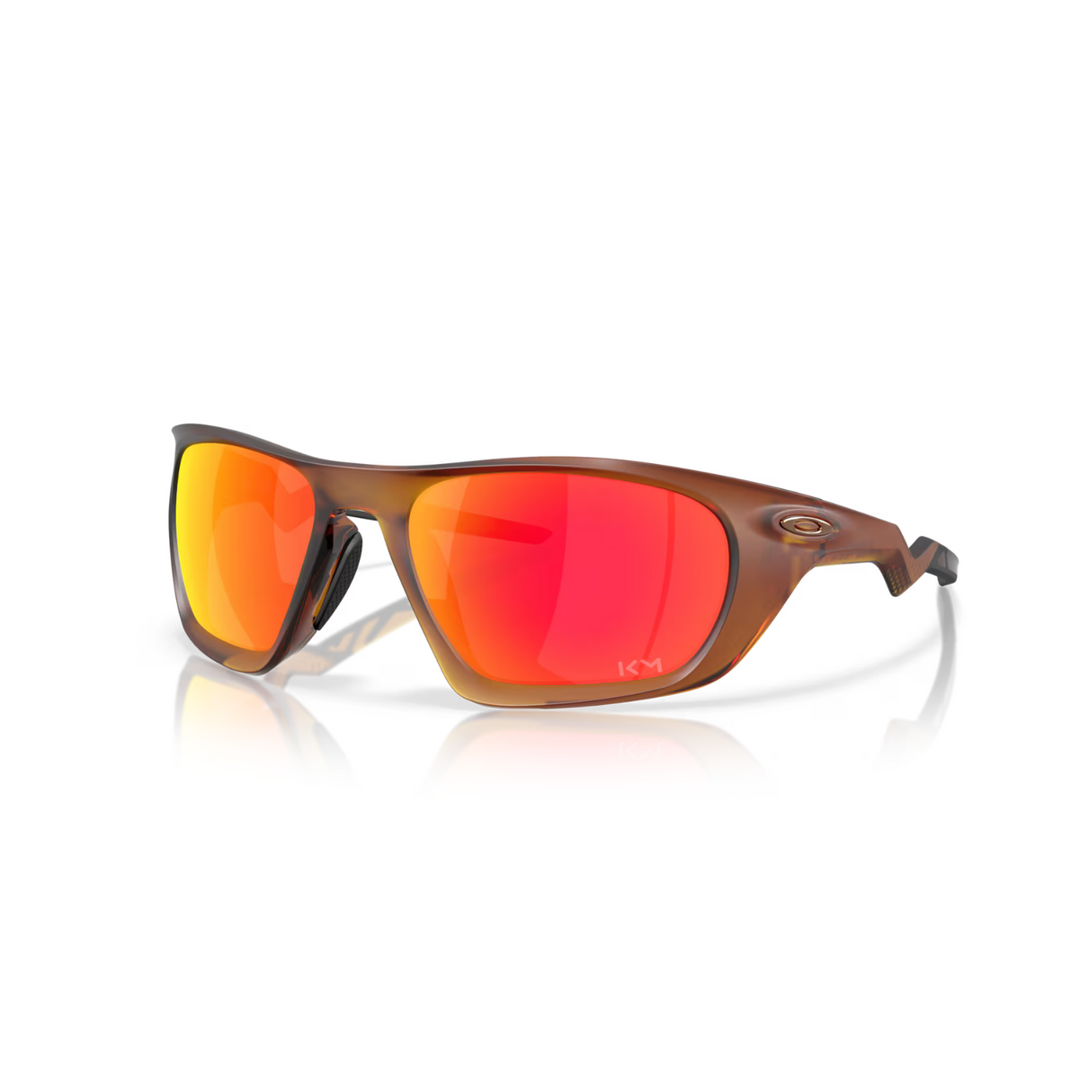 Lateralis Sunglasses Matte Dark Amber Frame W/ Prizm Ruby Lens 