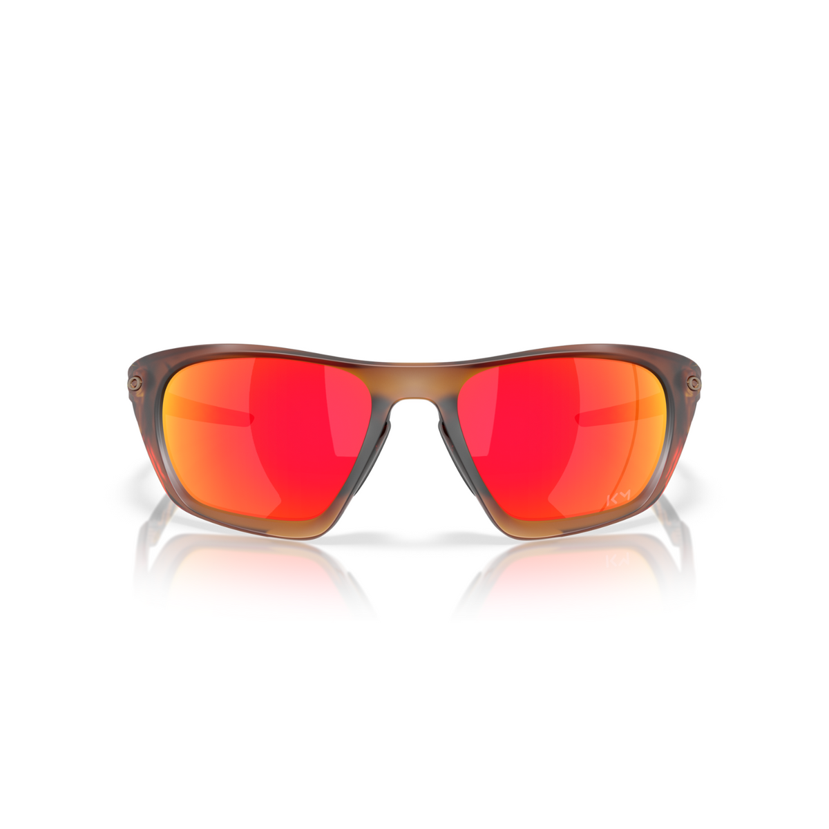 Lateralis Sunglasses Matte Dark Amber Frame W/ Prizm Ruby Lens 