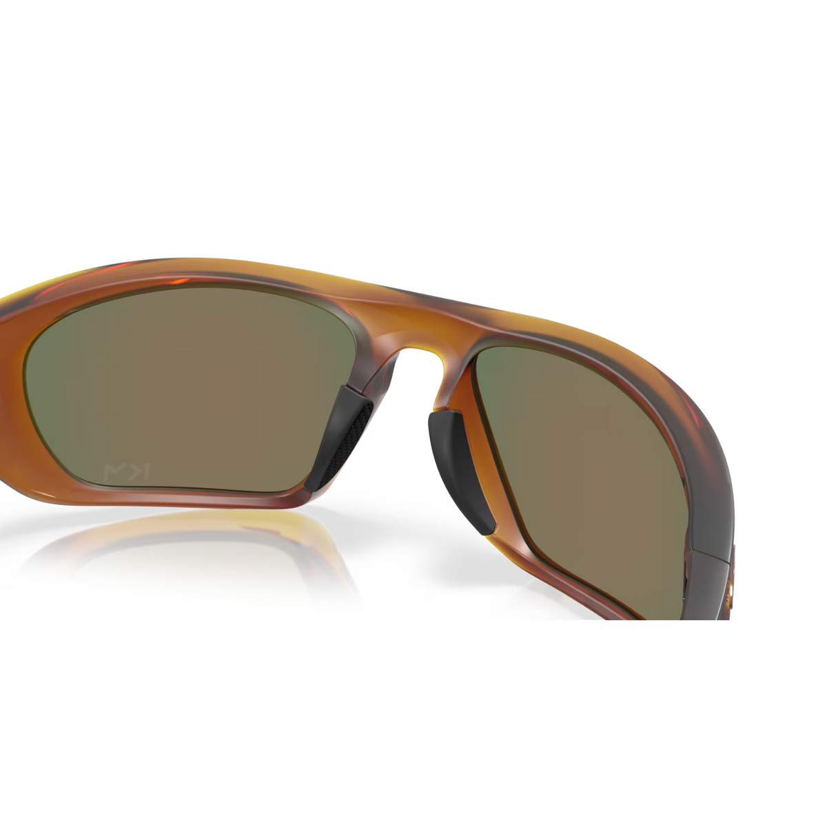 Lateralis Sunglasses Matte Dark Amber Frame W/ Prizm Ruby Lens 
