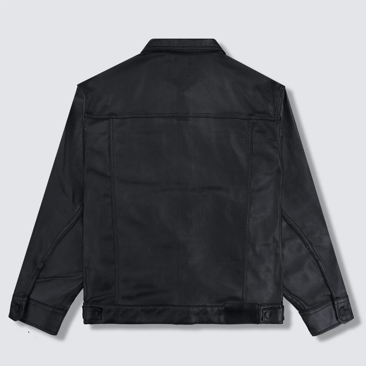 Pleasures Latex Trucker Jacket Black