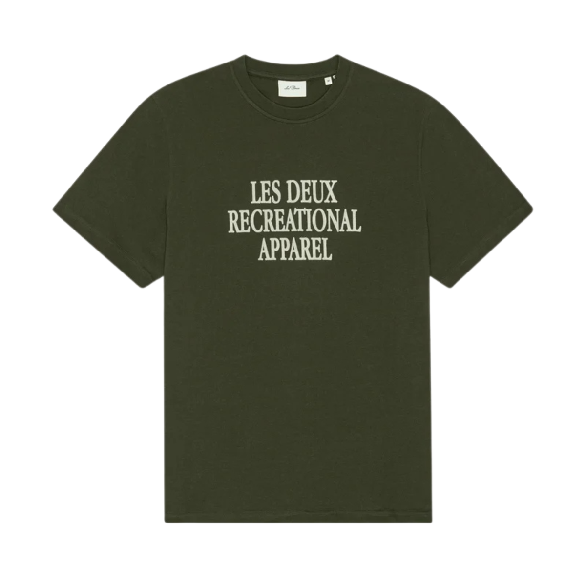 Les Deux From Copenhagen T-Shirt Rosin Green