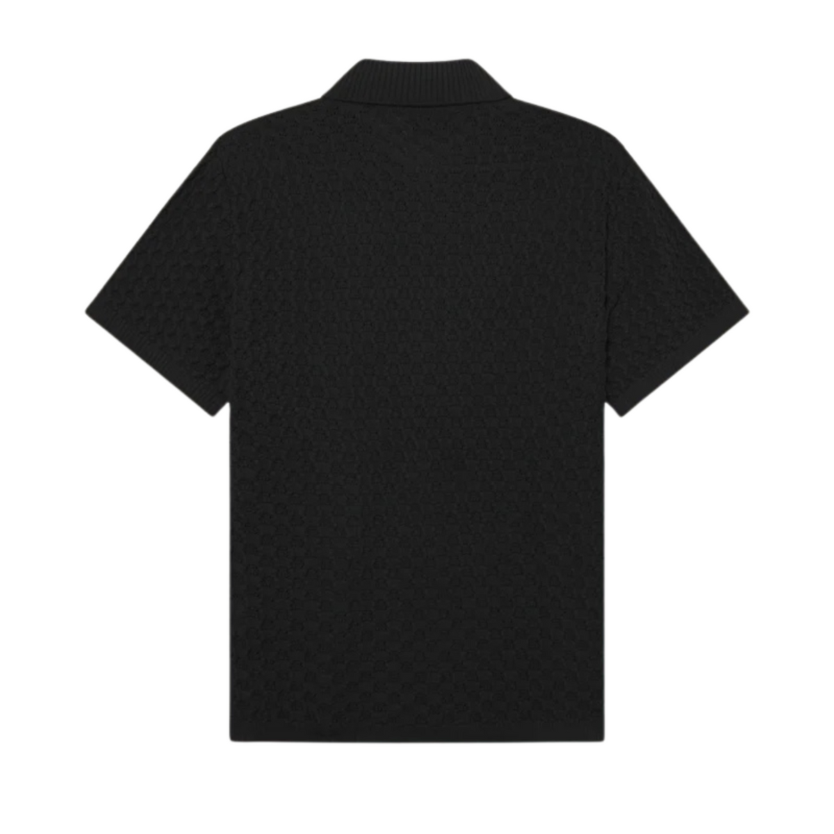 Les Deux Gespertus SS Knit Shirt Black