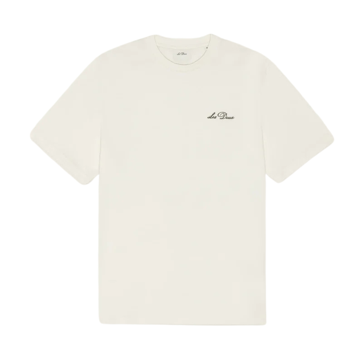 Les Deux Signature Print T-Shirt Light Ivory