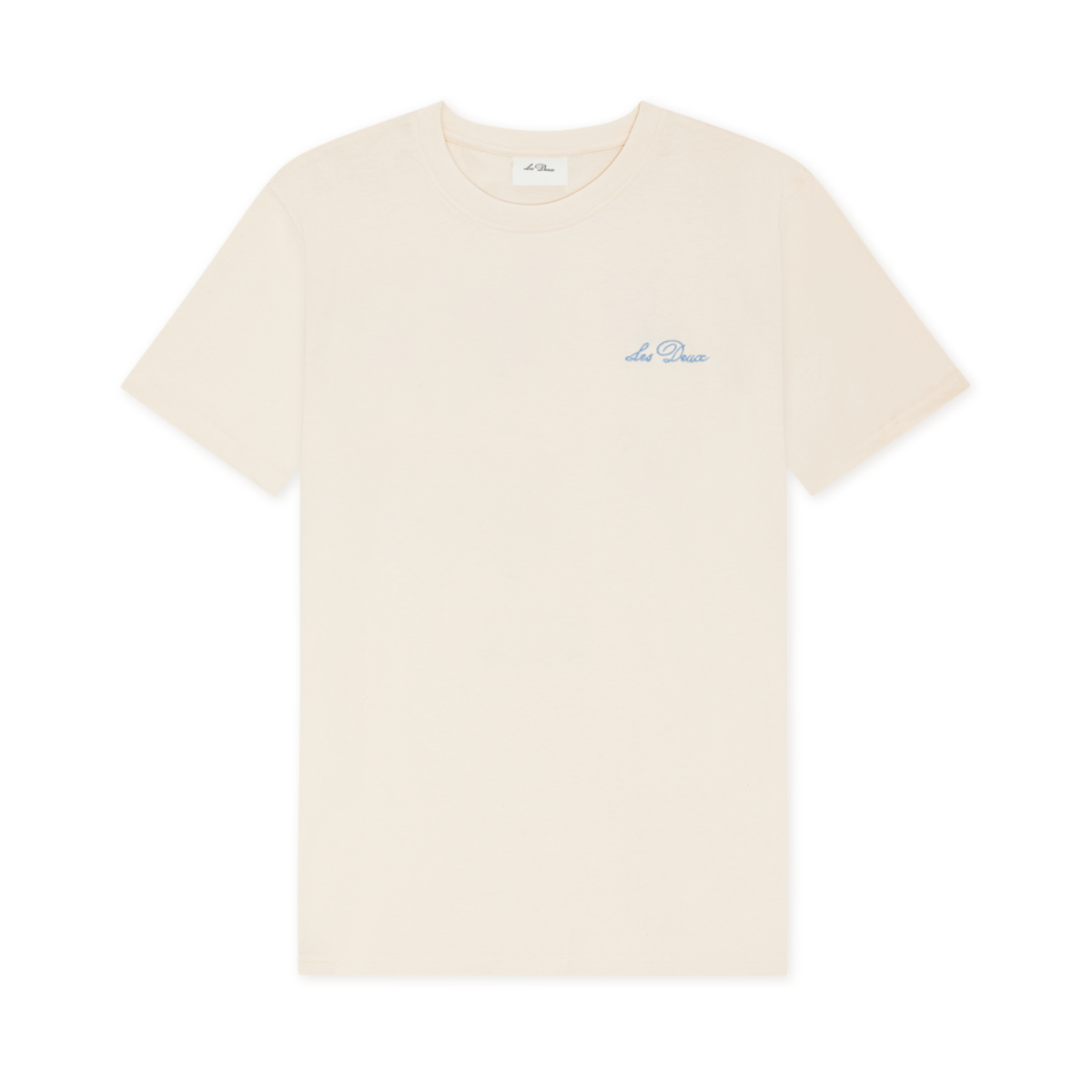 Les Deux Wild Flower T-Shirt Eggnog White