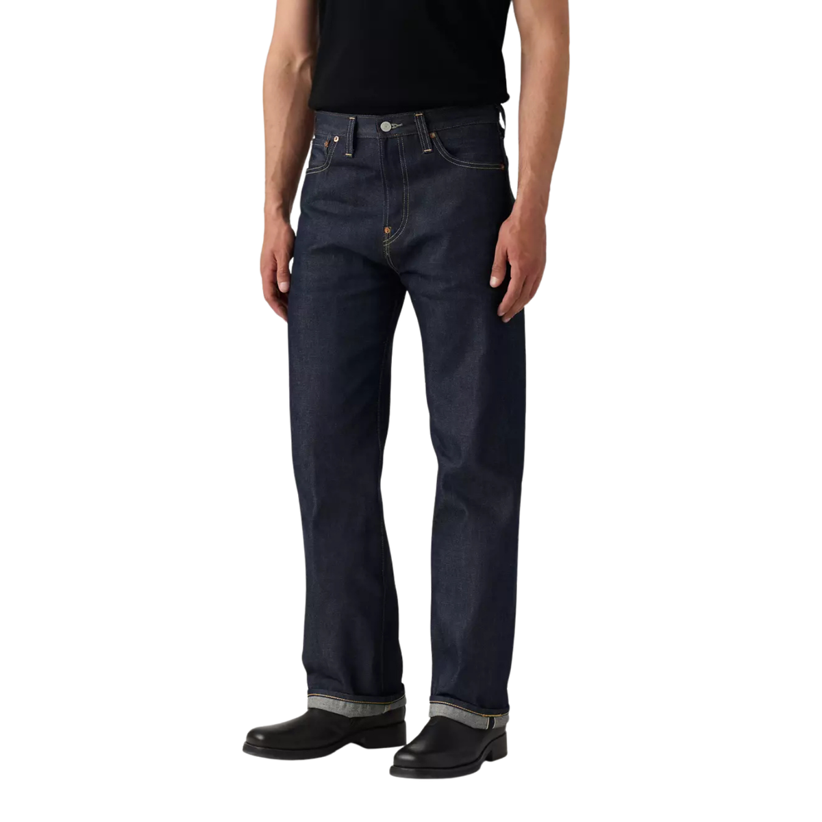 Levi's 1937 501 Original Selvedge Jeans Dark Indigo Rigid