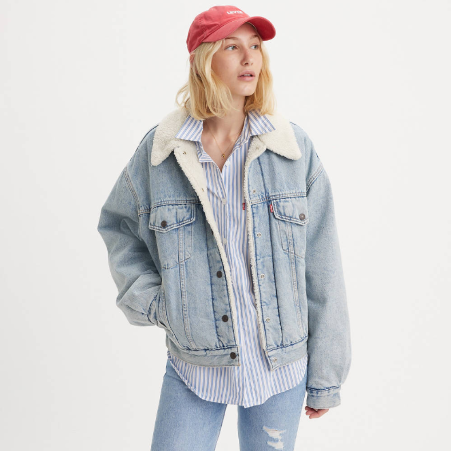 Levi s 90s Sherpa Trucker Jacket Women s S