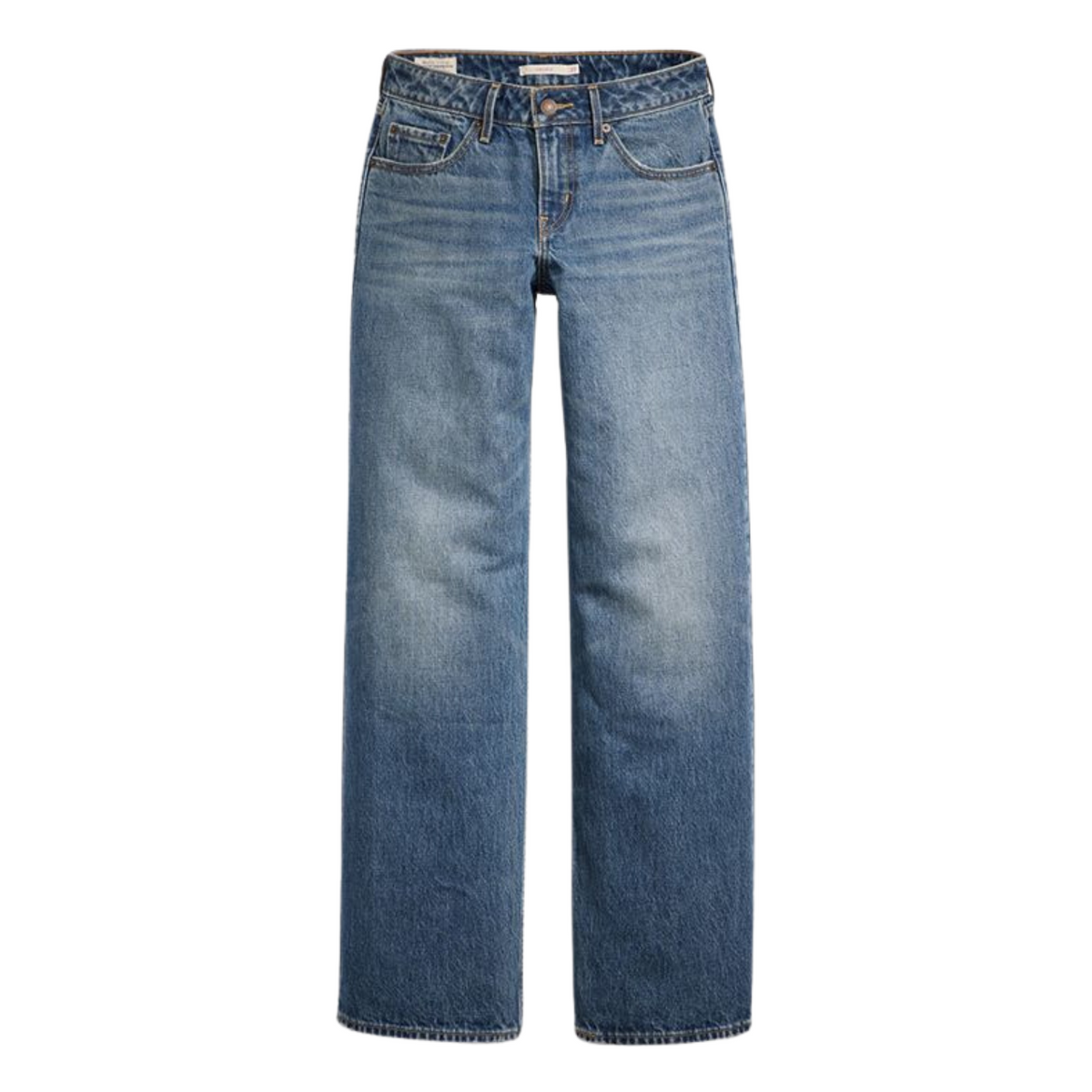 Levi&#39;s W Low Loose Jeans - Living the Good Life Dark Wash