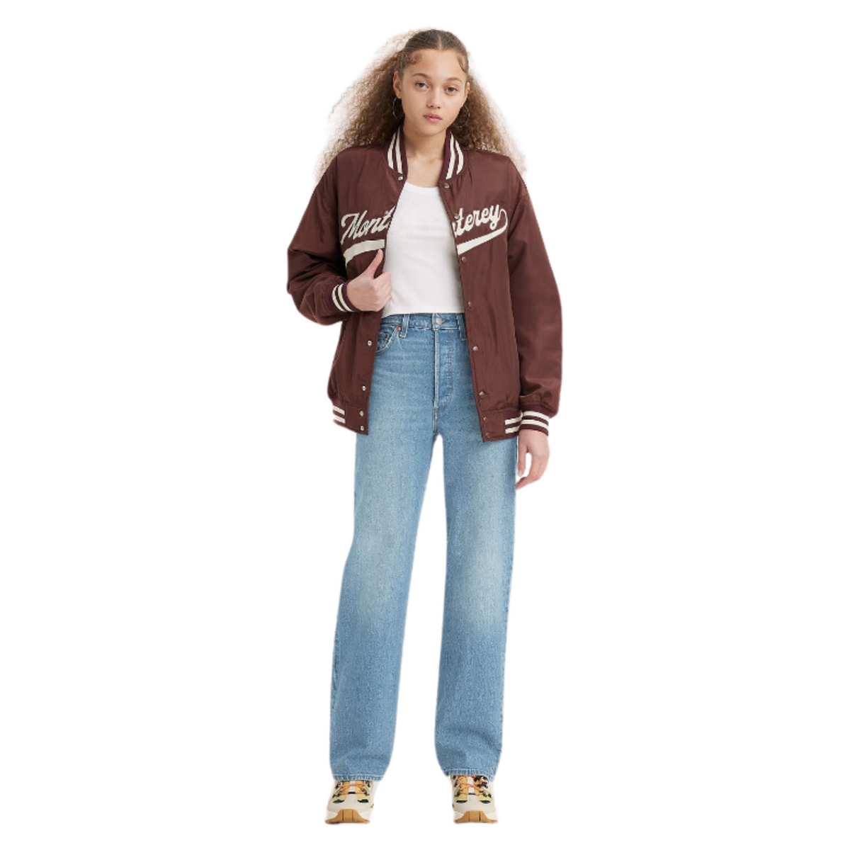 Levi's W Ribcage Full Length Jeans Samba Tango Light