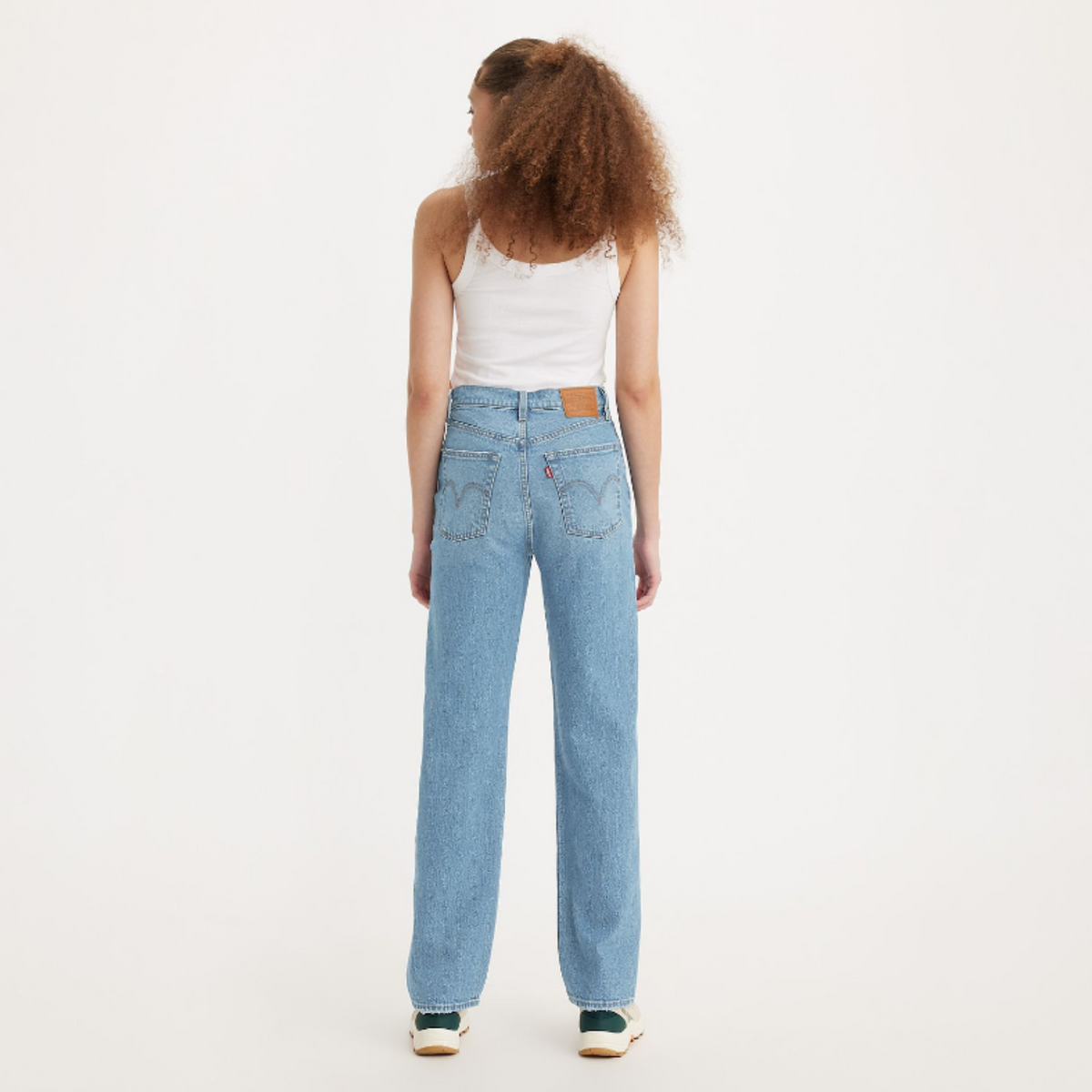Levi's W Ribcage Full Length Jeans Samba Tango Light