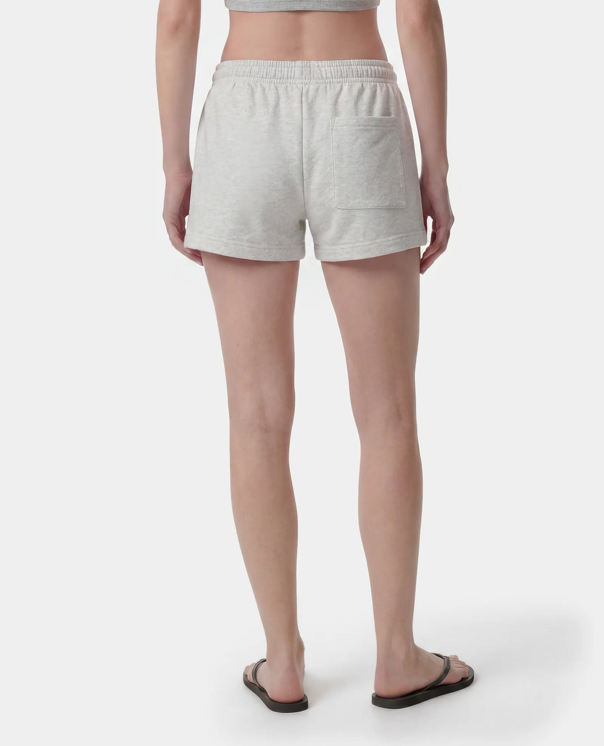 Sporty & Rich W NY Health Disco Short Heather Gray