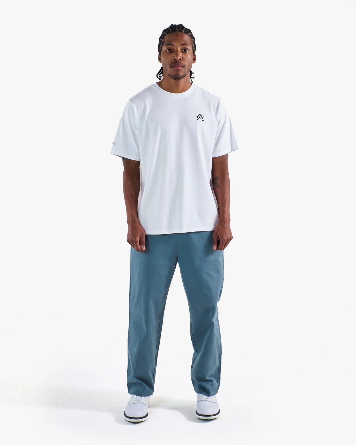 Malbon Bermuda Tee White