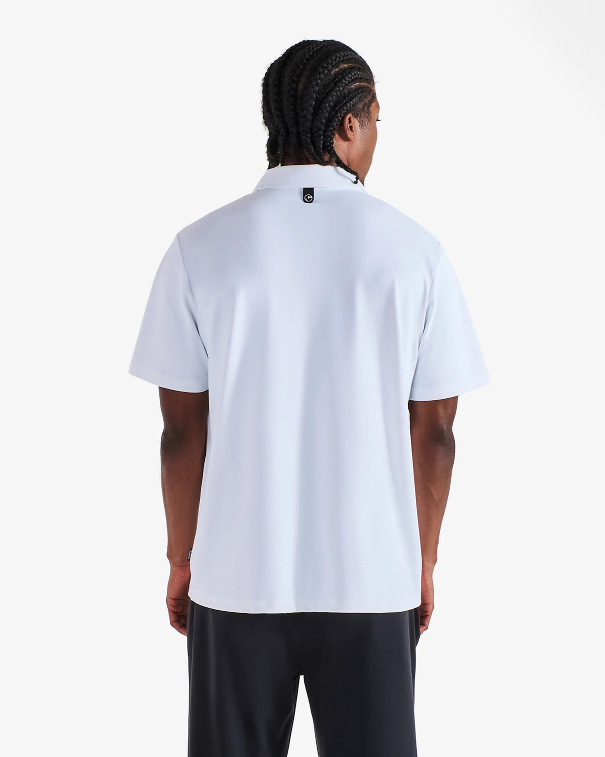 Malbon Fairway Polo White