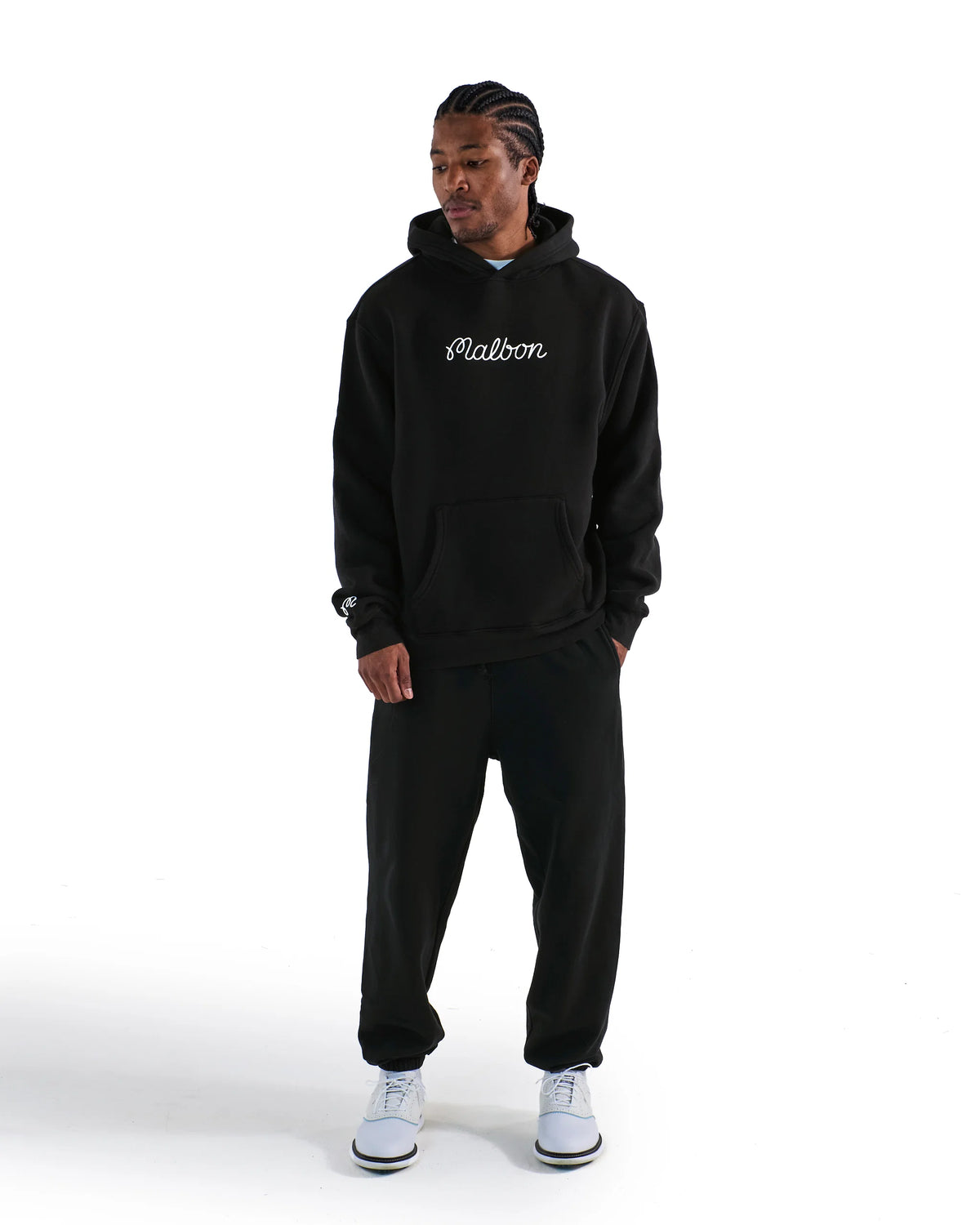 Malbon Fesque Hoodie Black