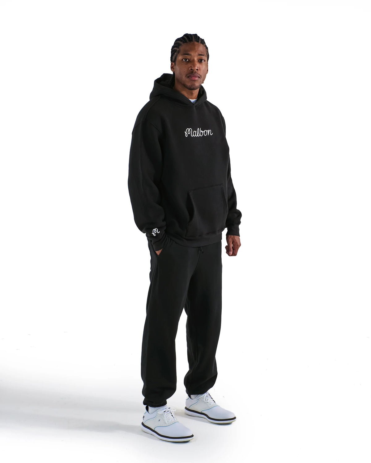 Malbon Fesque Hoodie Black