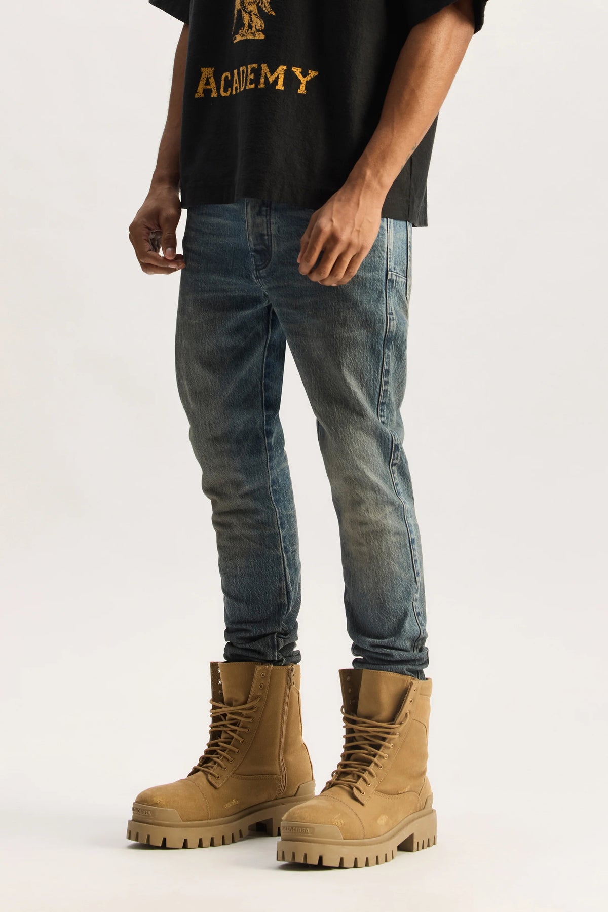 Purple P005 Vintage Green Cast Dark Indigo