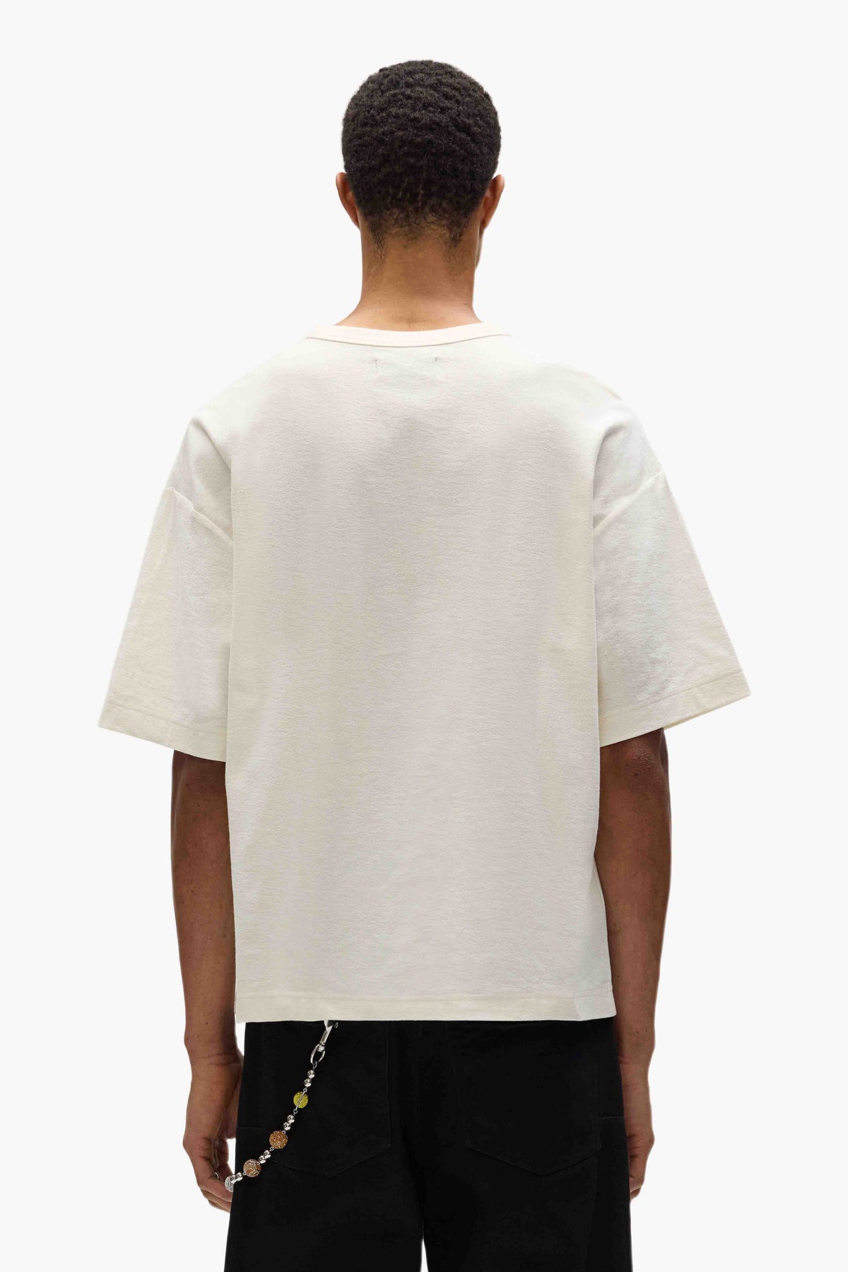 Purple Jersey Oversized SS Top Off White