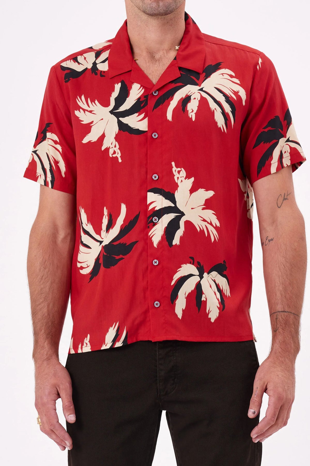 Neuw Cave Shirt Sabal Vermillion