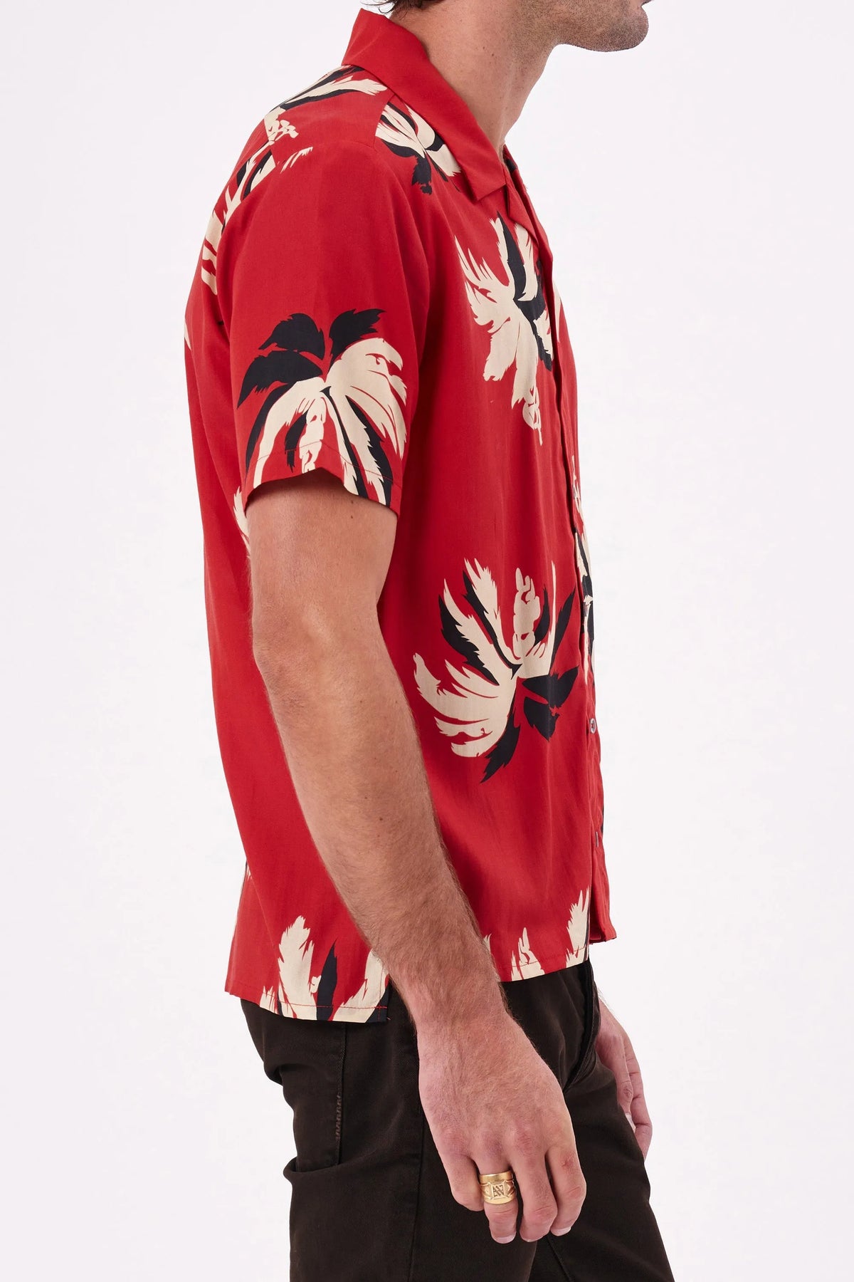 Neuw Cave Shirt Sabal Vermillion