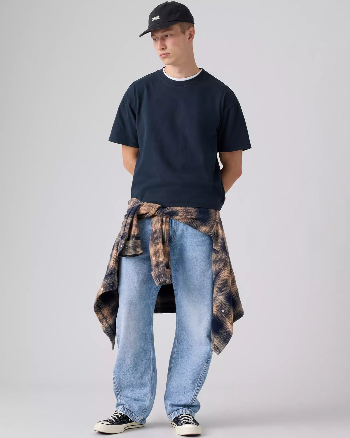 Levi's Baggy Barrel Jeans Running the Race Light Wash