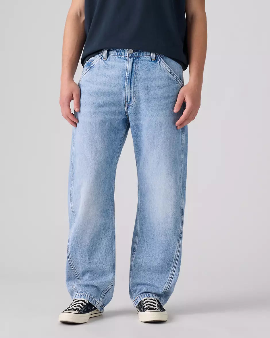 Levi's Baggy Barrel Jeans Running the Race Light Wash