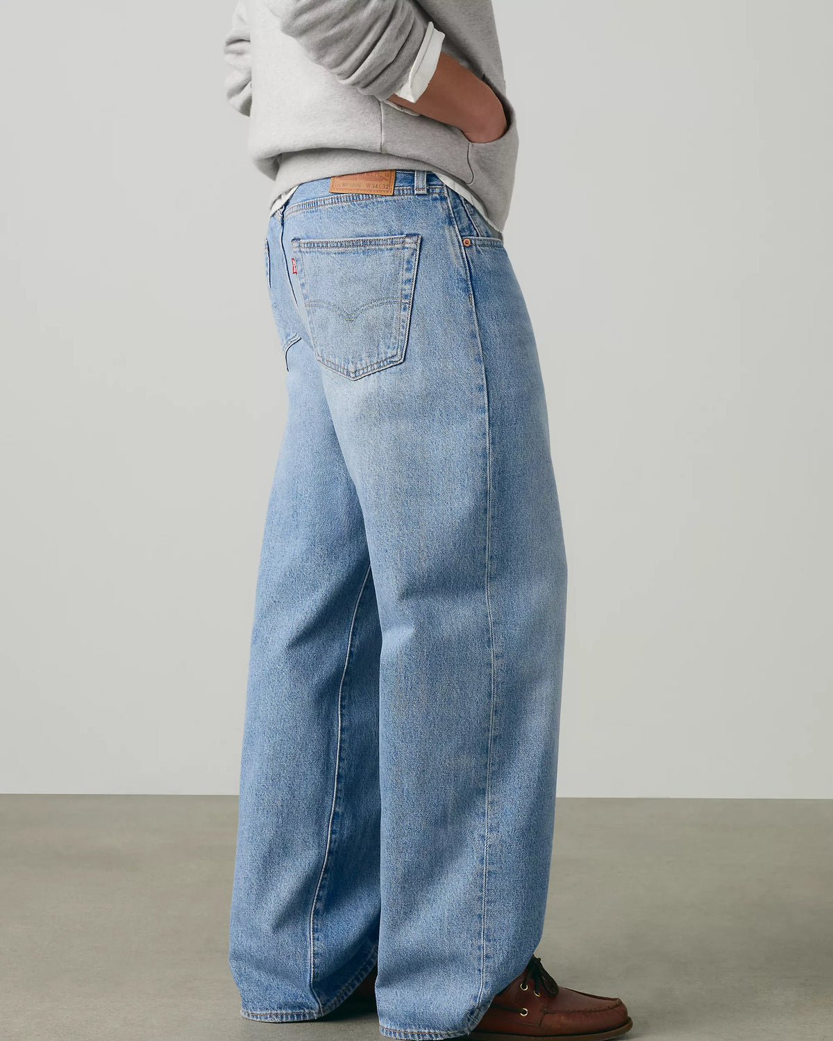 Levi's 501 Loose Jeans In My Bronco Light Wash
