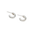 MINI CLASSIC HOOPS - SILVER