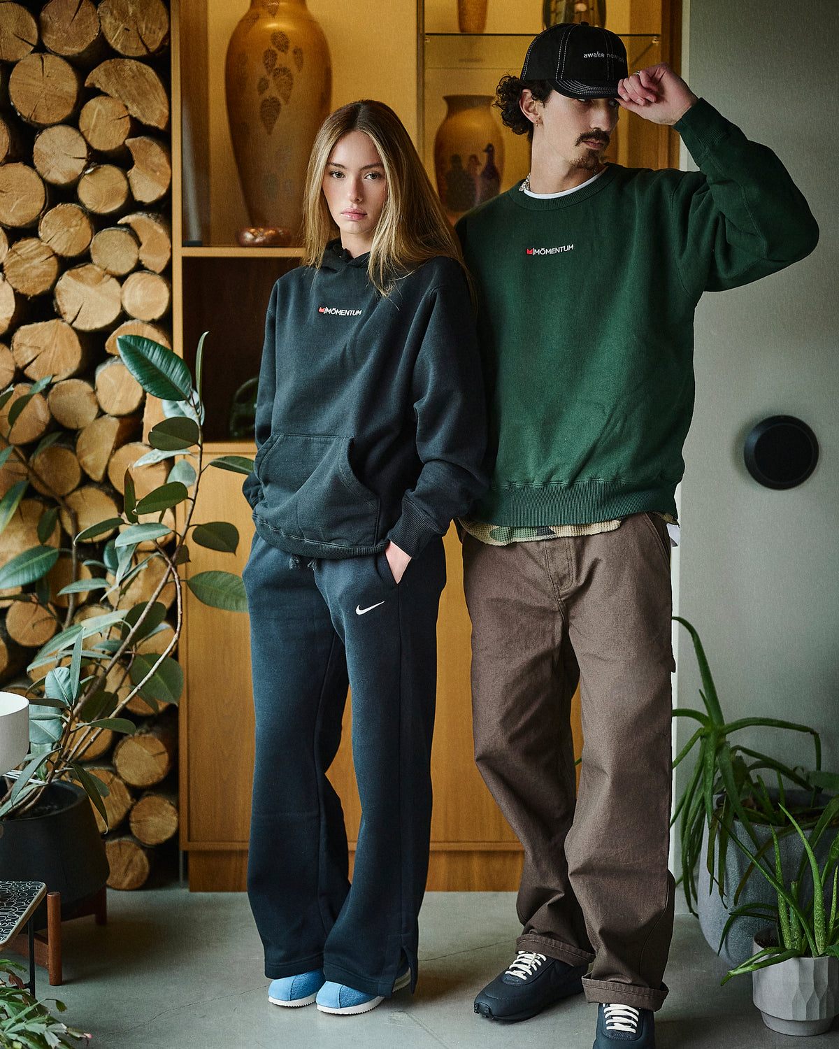 Momentum Basic Hoody Black