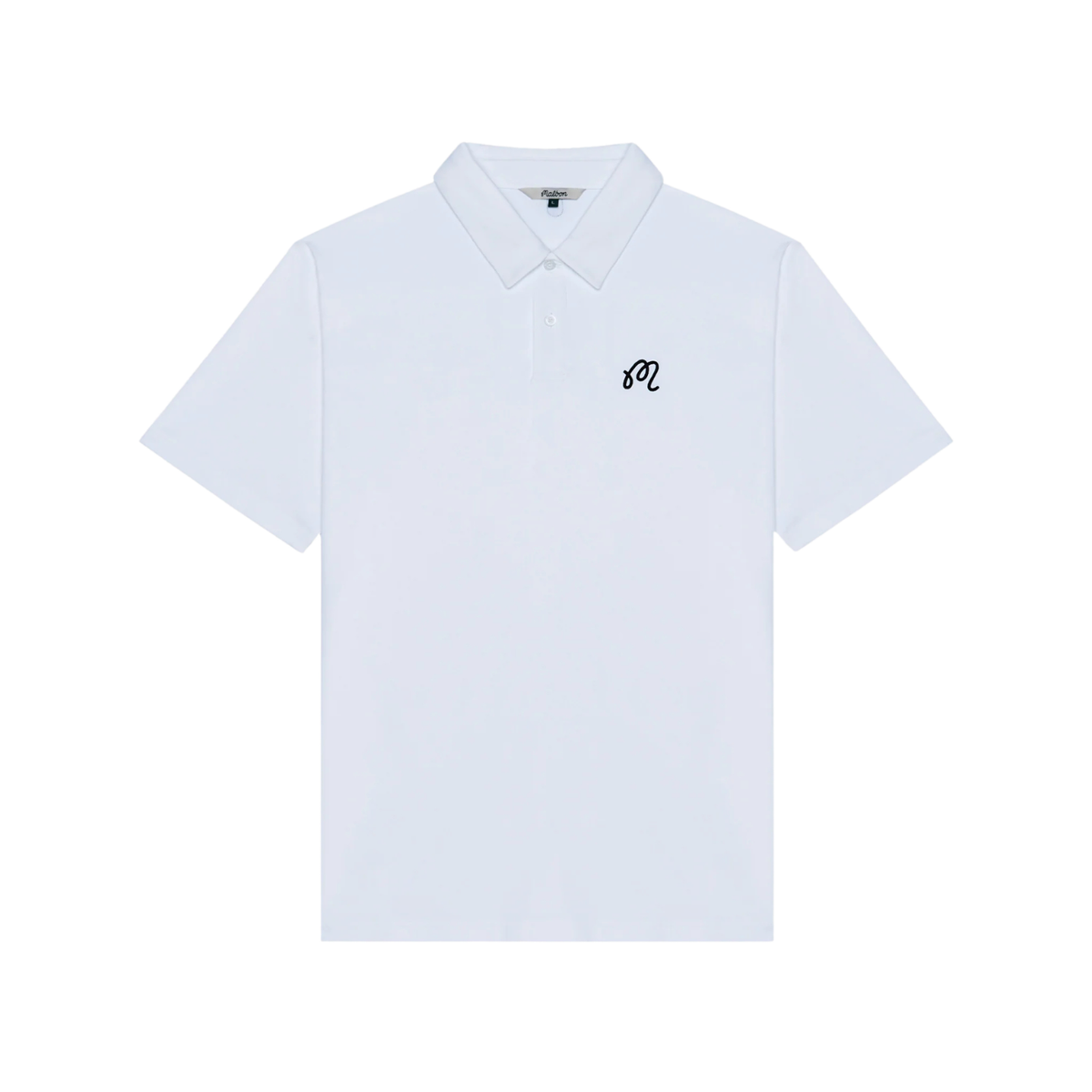 Malbon Fairway Polo White