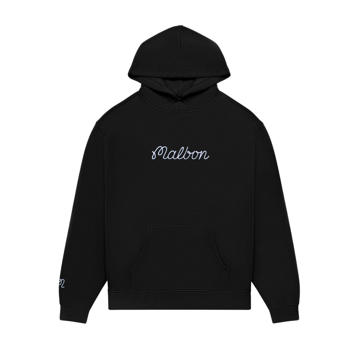 Malbon Fesque Hoodie Black